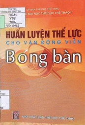Huấn luyện thể lực cho vận động viên bóng bàn