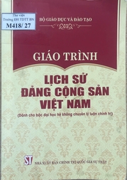 Giáo trình Lịch sử Đảng Cộng sản Việt Nam